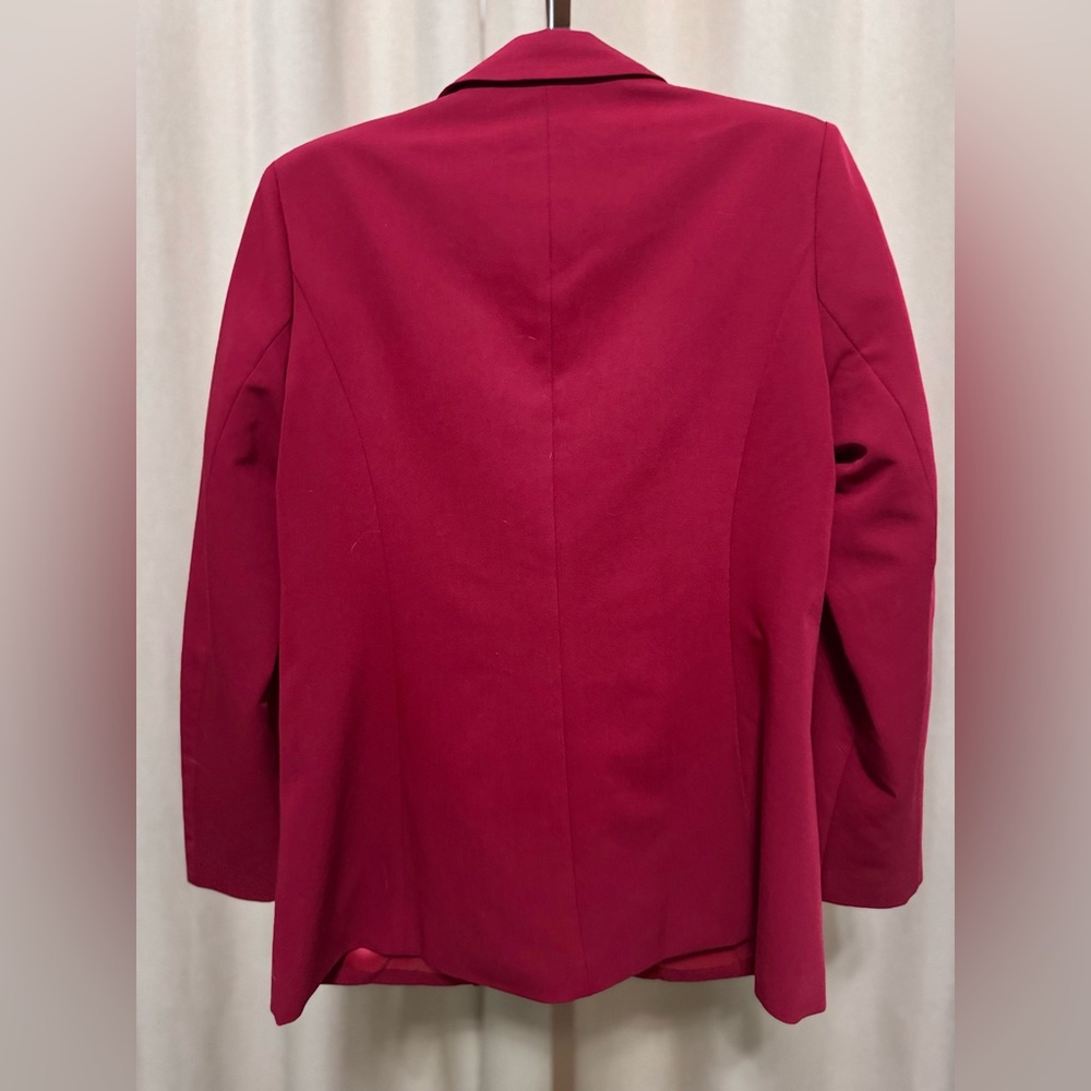 Women's Red Blazer - Large - Picture 2 of 10